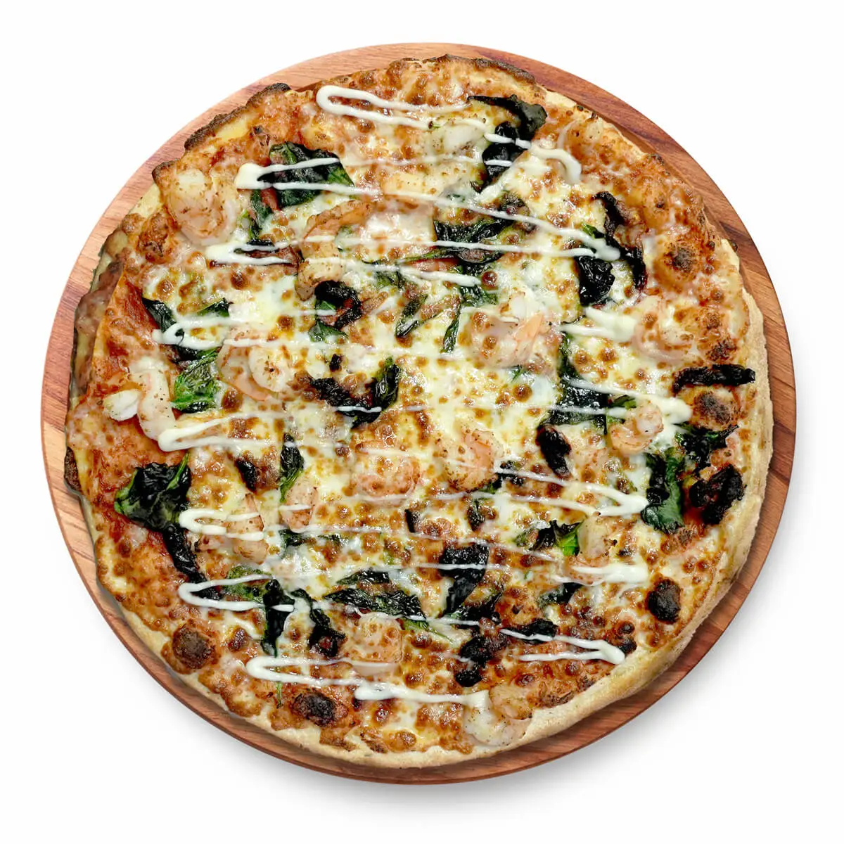 KIRRA PIZZA 8 Garlic Prawn